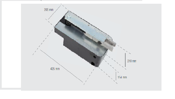 Bộ Đế đỡ bằng thép, nắp Inox